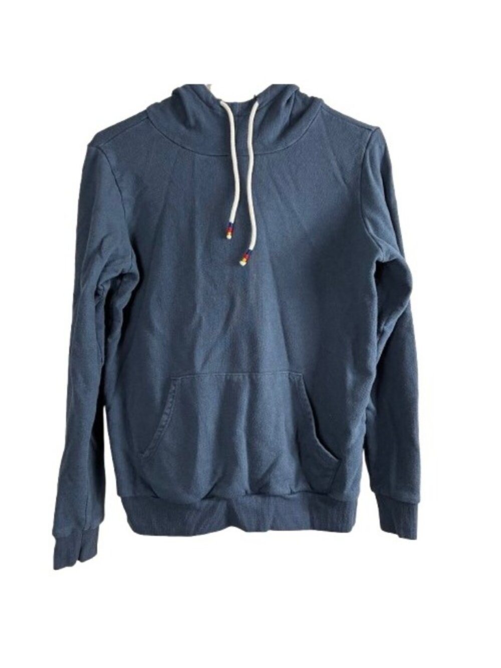 Marine Layer Sunset Pullover Hoodie Small Preppy Blue Coastal Skater Knit